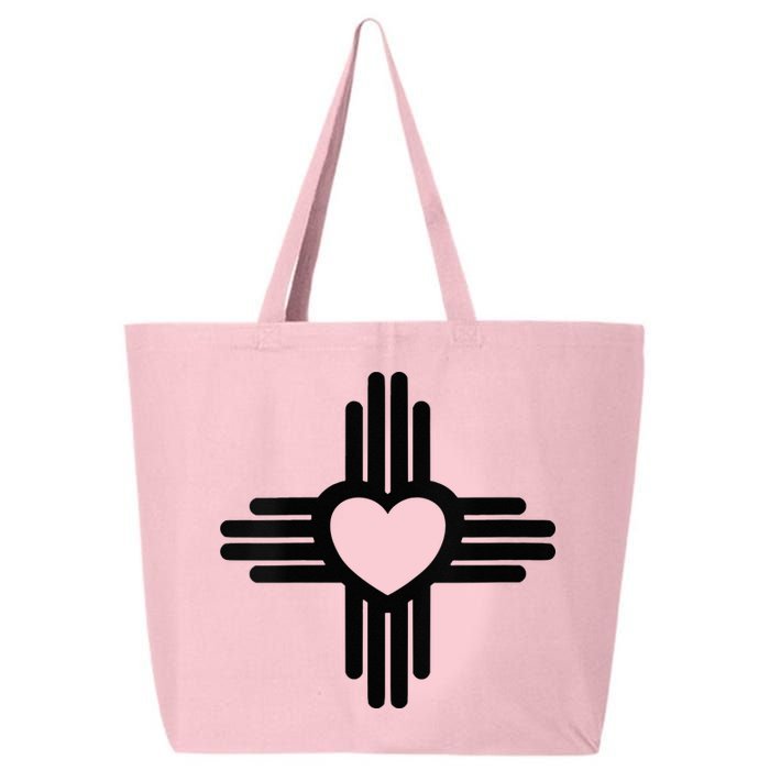 Zia Symbol Heart I Love New Mexico 25L Jumbo Tote