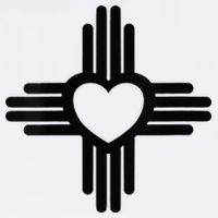 Zia Symbol Heart I Love New Mexico Cooling Performance Crew T-Shirt