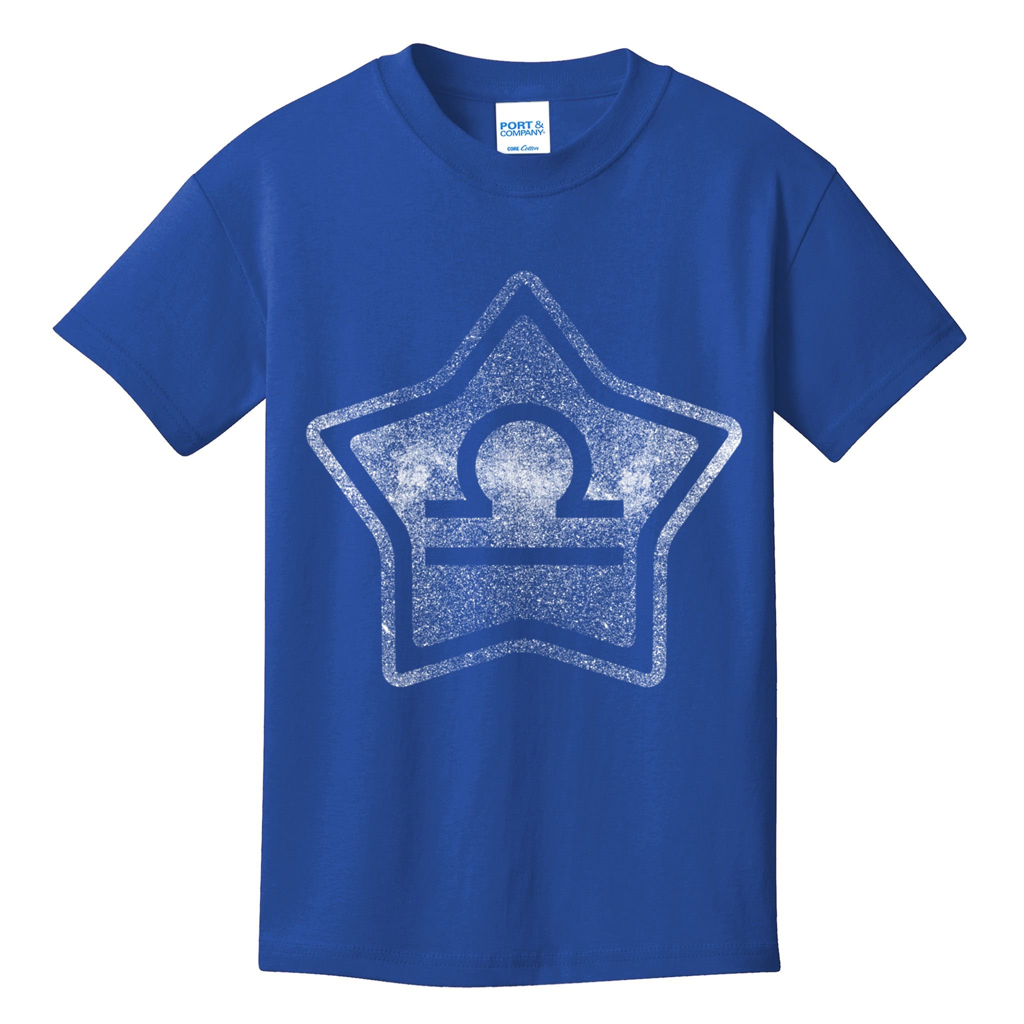 Zodiac Sign Libra Star 7 Zodiac Sign Gift Kids T-Shirt