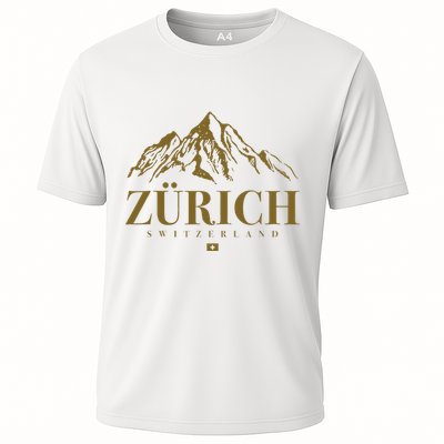Zurich Switzerland Mountain Swiss Alps Performance Shirt