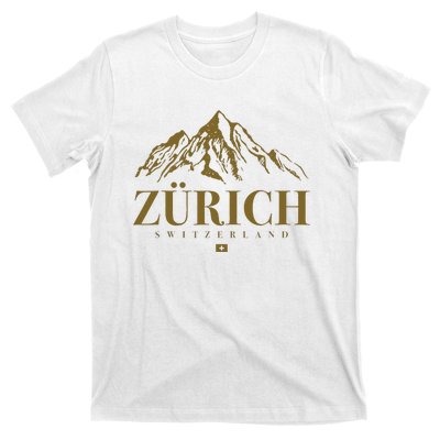 Zurich Switzerland Mountain Swiss Alps T-Shirt