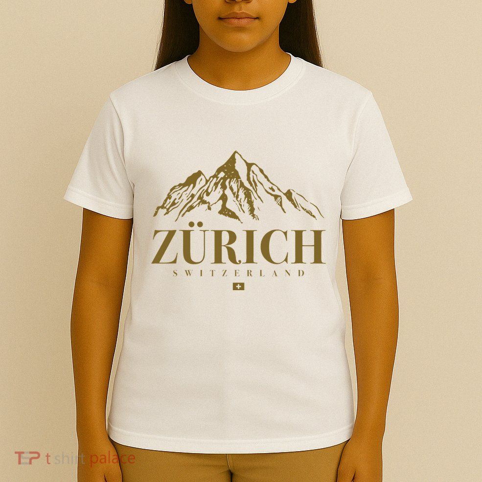 Zurich Switzerland Mountain Swiss Alps T-Shirt