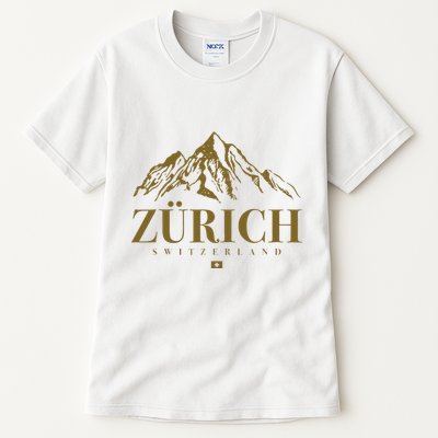 Zurich Switzerland Mountain Swiss Alps Tall T-Shirt