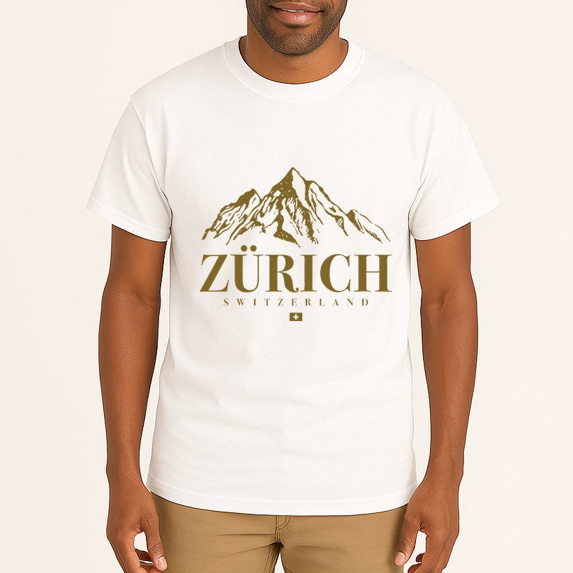 Zurich Switzerland Mountain Swiss Alps Tall T-Shirt