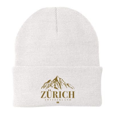 Zurich Switzerland Mountain Swiss Alps Beanie