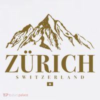 Zurich Switzerland Mountain Swiss Alps Flatbill Hat