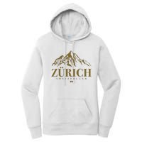 Zurich Switzerland Mountain Swiss Alps Women's Pullover Hoodie