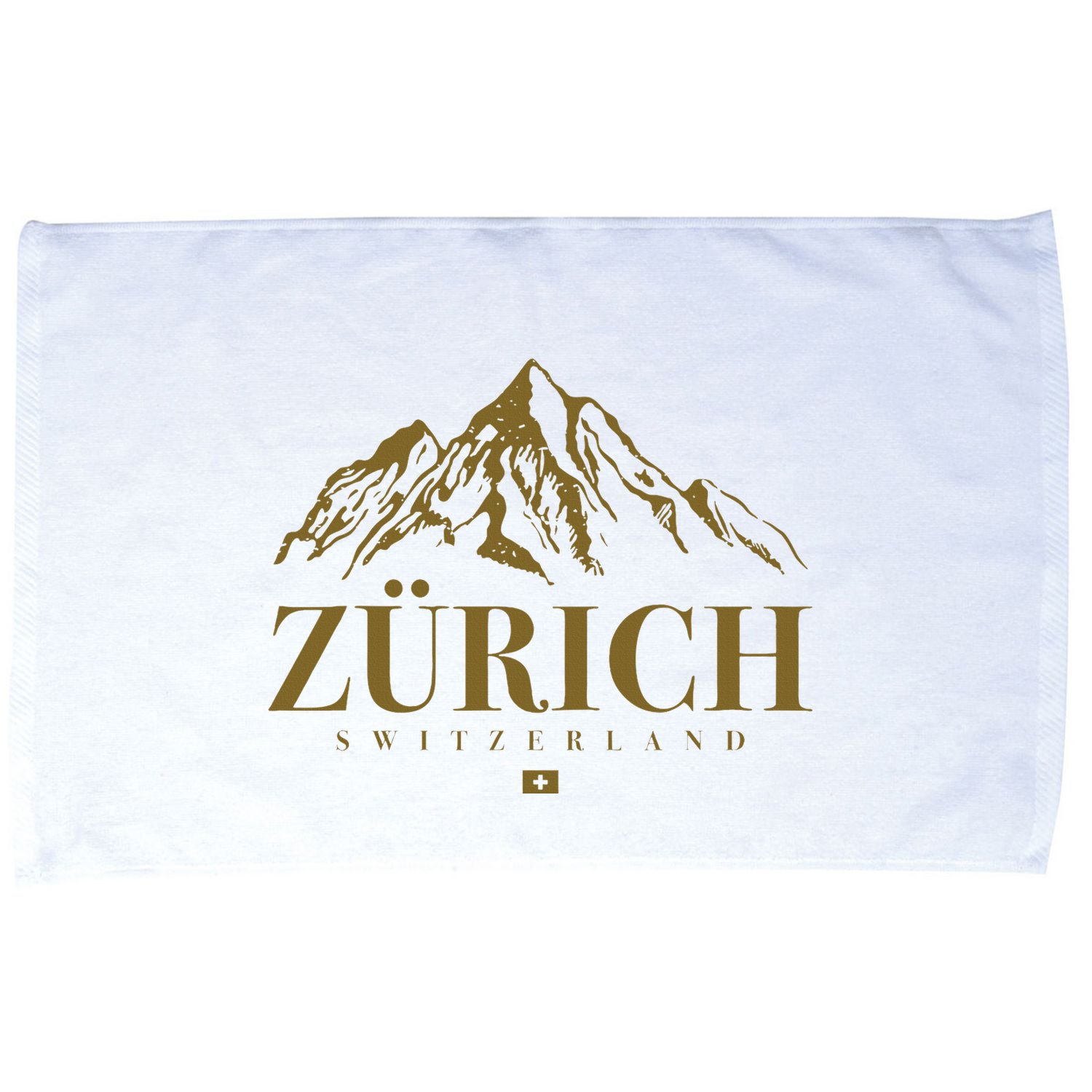 Zurich Switzerland Mountain Swiss Alps Microfiber Hand Towel