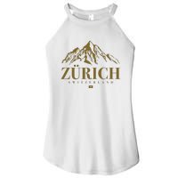 Zurich Switzerland Mountain Swiss Alps Women's Perfect Tri Rocker Tank