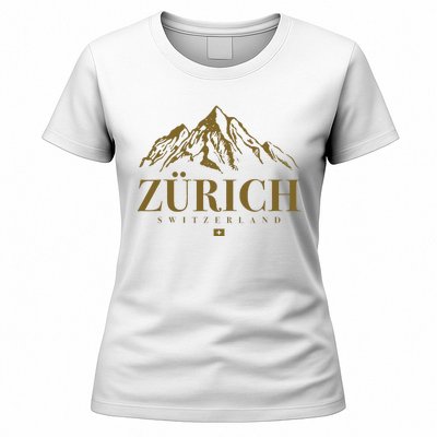 Zurich Switzerland Mountain Swiss Alps Women's T-Shirt