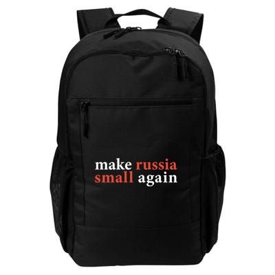 Zelenskyy Saying Make Russia Small Again Backpack