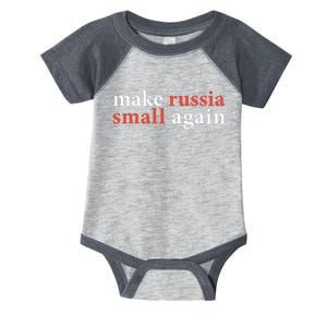 Zelenskyy Saying Make Russia Small Again Infant Baby Jersey Bodysuit