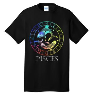 Zodiac Sign Pisces Tall T-Shirt