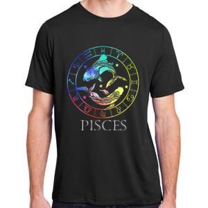 Zodiac Sign Pisces Adult ChromaSoft Performance T-Shirt