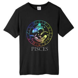 Zodiac Sign Pisces Tall Fusion ChromaSoft Performance T-Shirt