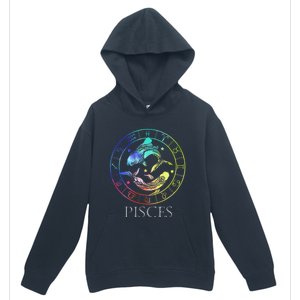 Zodiac Sign Pisces Urban Pullover Hoodie