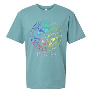 Zodiac Sign Pisces Sueded Cloud Jersey T-Shirt