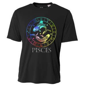 Zodiac Sign Pisces Cooling Performance Crew T-Shirt