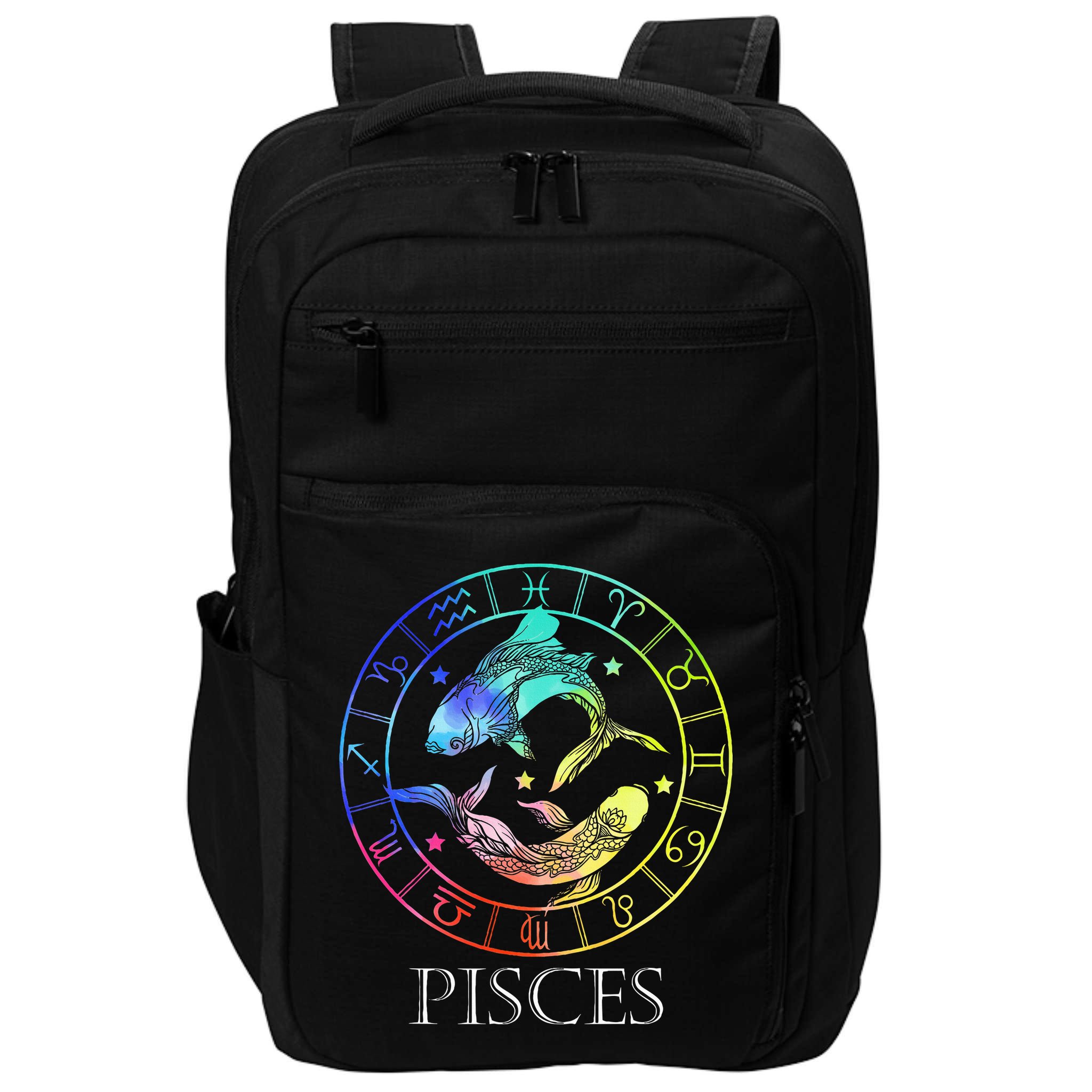 Zodiac Sign Pisces Impact Tech Backpack