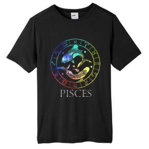 Zodiac Sign Pisces Tall Fusion ChromaSoft Performance T-Shirt