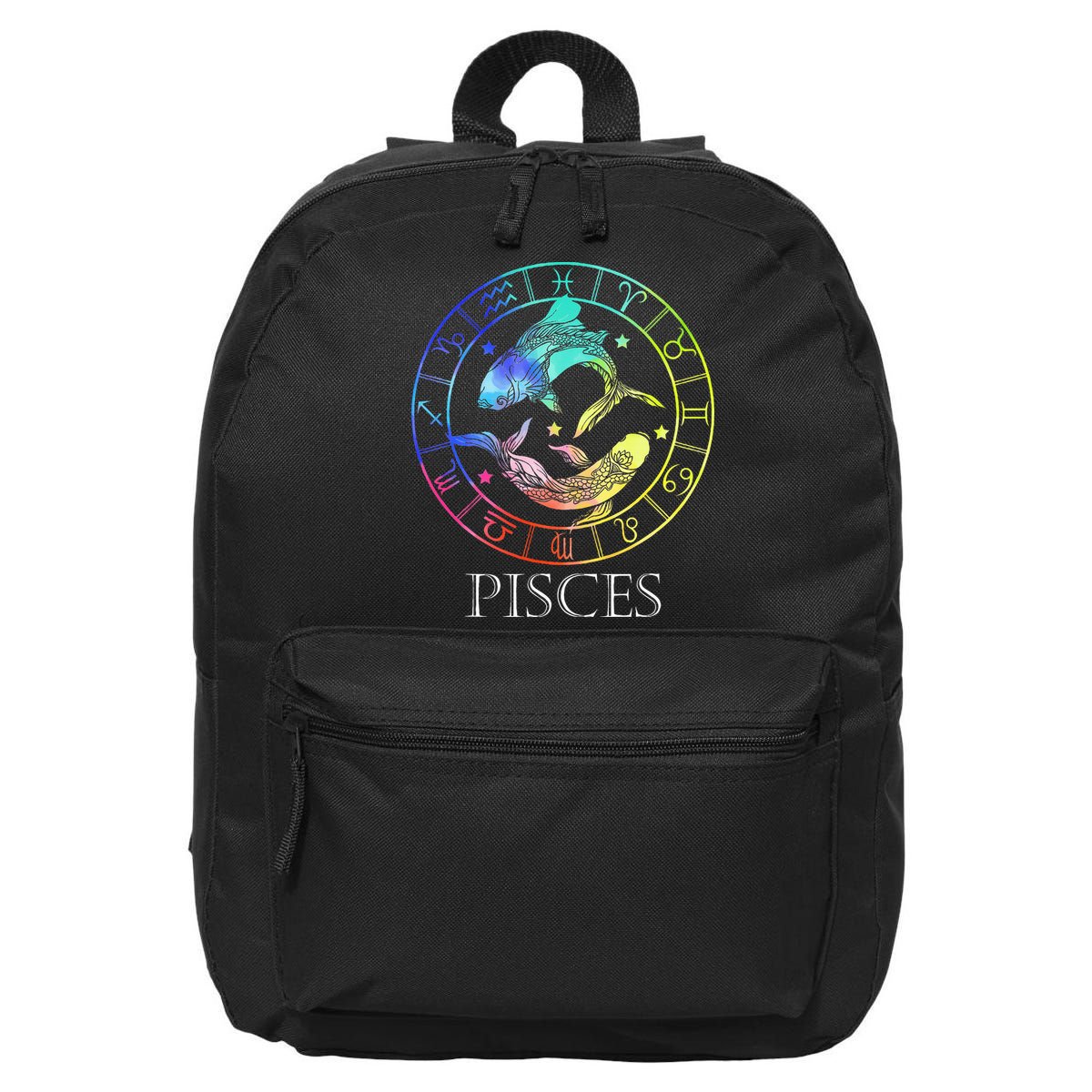 Zodiac Sign Pisces 16 in Basic Backpack