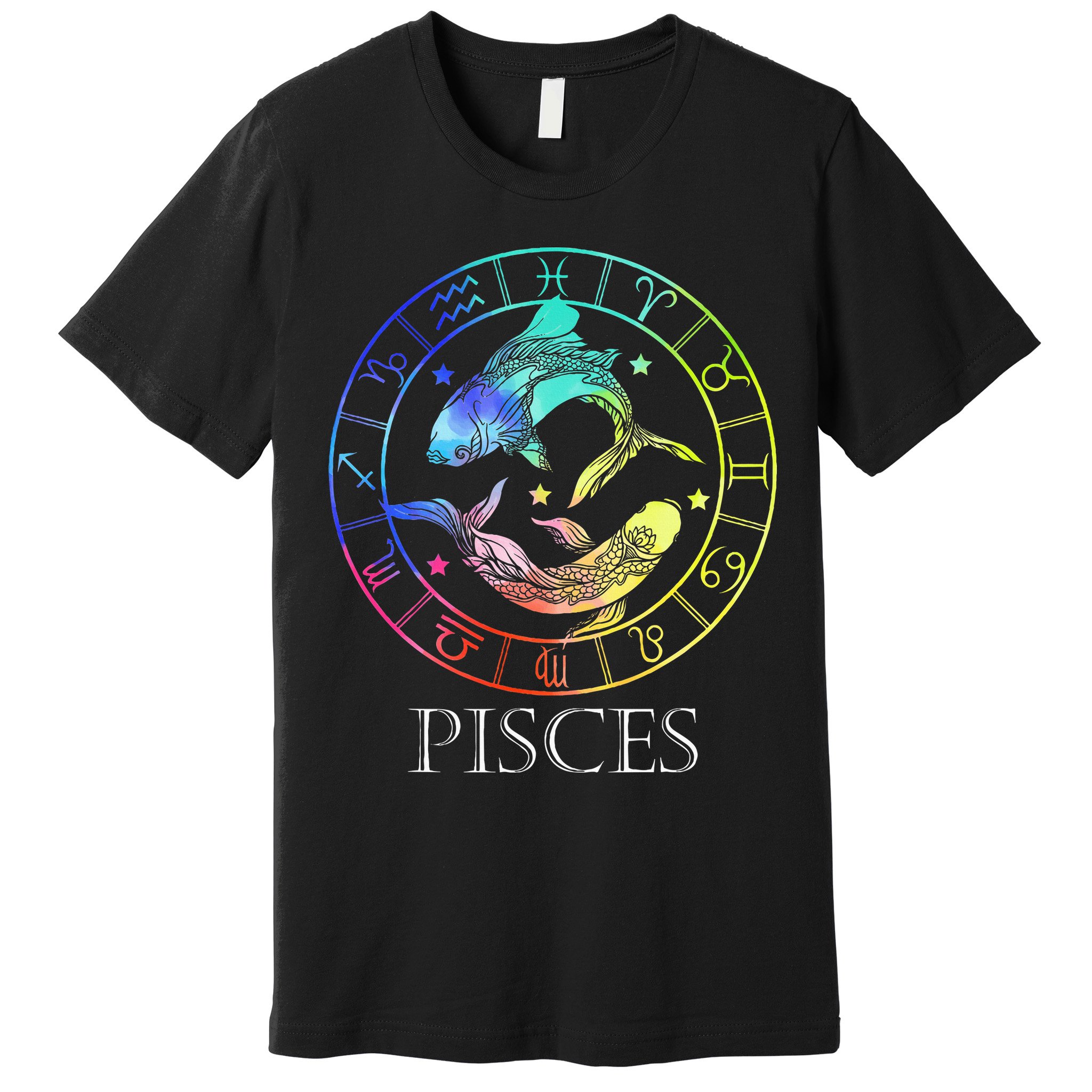 Zodiac Sign Pisces Premium T-Shirt