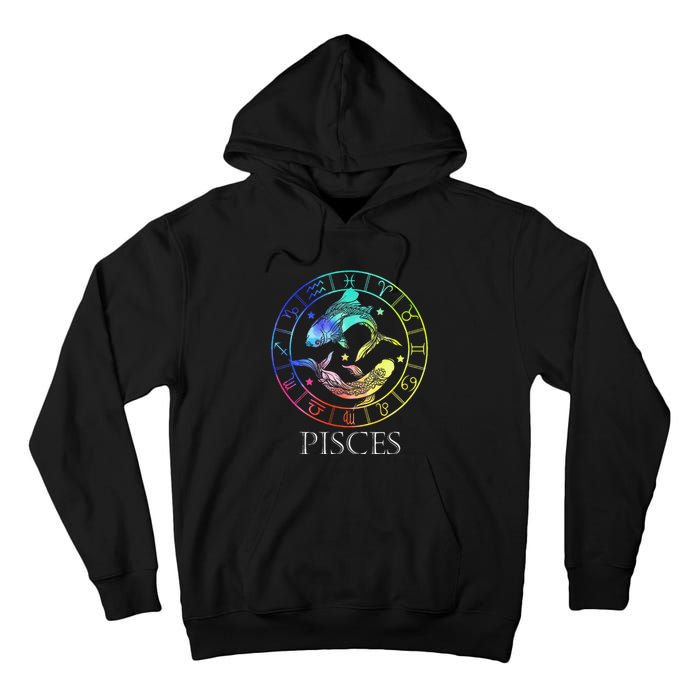 Zodiac Sign Pisces Tall Hoodie