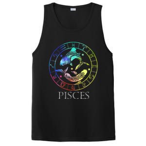 Zodiac Sign Pisces PosiCharge Competitor Tank