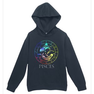 Zodiac Sign Pisces Urban Pullover Hoodie