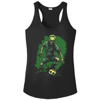 Zombie Soccer Player Halloween Costume Sport Ladies PosiCharge Competitor Racerback Tank