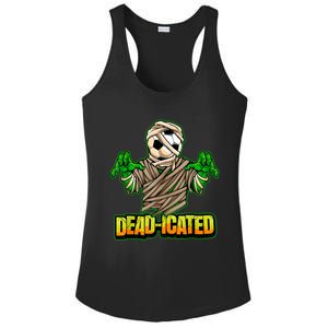 Zombie Soccer Player Scary Soccer Halloween Ladies PosiCharge Competitor Racerback Tank