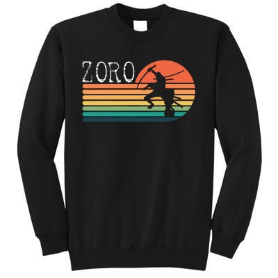 Zoro Samurai Pirate Sunset Sweatshirt