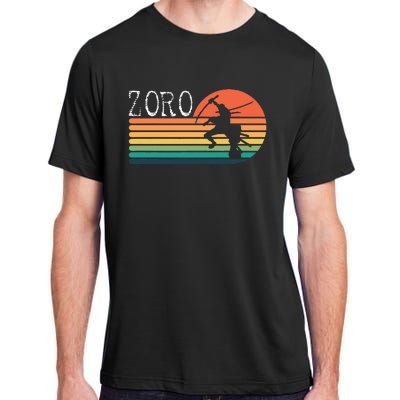 Zoro Samurai Pirate Sunset Adult ChromaSoft Performance T-Shirt