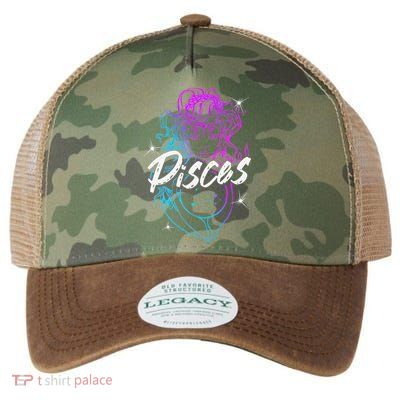 Zodiac Sign Pisces Beautiful Born In February March Legacy Tie Dye Trucker Hat
