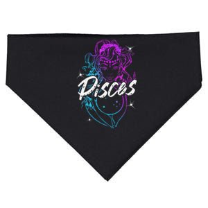 Zodiac Sign Pisces Beautiful Born In February March USA-Made Doggie Bandana