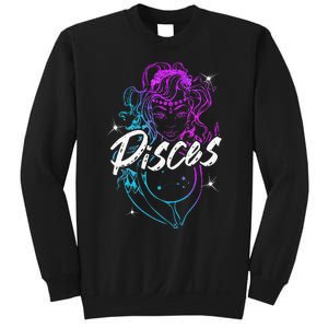 Zodiac Sign Pisces Beautiful Born In February March Sweatshirt