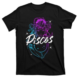 Zodiac Sign Pisces Beautiful Born In February March T-Shirt