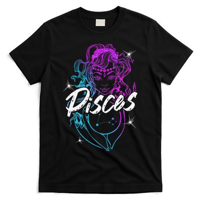 Zodiac Sign Pisces Beautiful Born In February March T-Shirt