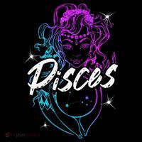 Zodiac Sign Pisces Beautiful Born In February March T-Shirt