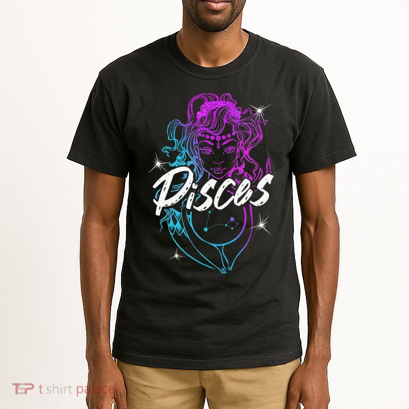 Zodiac Sign Pisces Beautiful Born In February March Tall T-Shirt