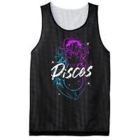 Zodiac Sign Pisces Beautiful Born In February March Mesh Reversible Basketball Jersey Tank