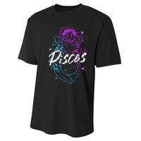 Zodiac Sign Pisces Beautiful Born In February March Performance Sprint T-Shirt