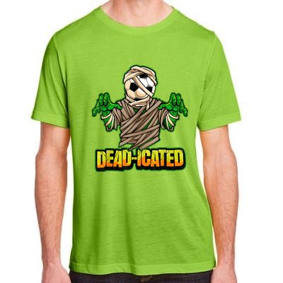 Zombie Soccer Player Scary Soccer Halloween Adult ChromaSoft Performance T-Shirt