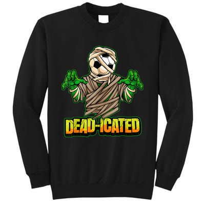 Zombie Soccer Player Scary Soccer Halloween Sweatshirt