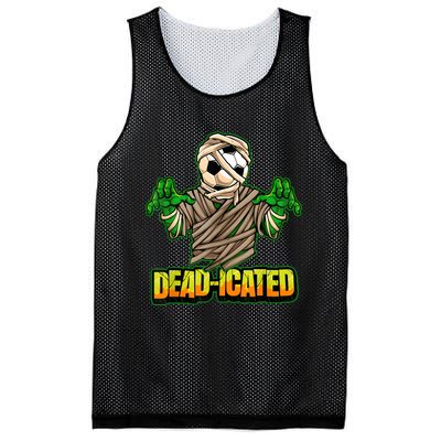 Zombie Soccer Player Scary Soccer Halloween Mesh Reversible Basketball Jersey Tank