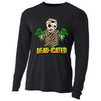 Zombie Soccer Player Scary Soccer Halloween Cooling Performance Long Sleeve Crew