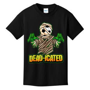 Zombie Soccer Player Scary Soccer Halloween Kids T-Shirt