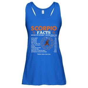 Zodiac Sign Scorpio Facts Cool Gift Ladies Essential Flowy Tank