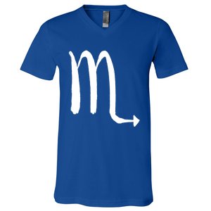 Zodiac Sign Scorpio Horoscope Cute Gift V-Neck T-Shirt