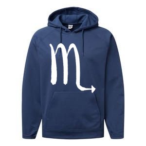 Zodiac Sign Scorpio Horoscope Cute Gift Performance Fleece Hoodie